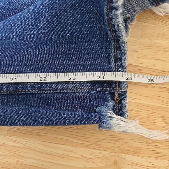 Abercrombie‎ & Fitch The Ankle Straight Ultra High Rise Jean 28/6R Curve Love - Picture 7 of 10